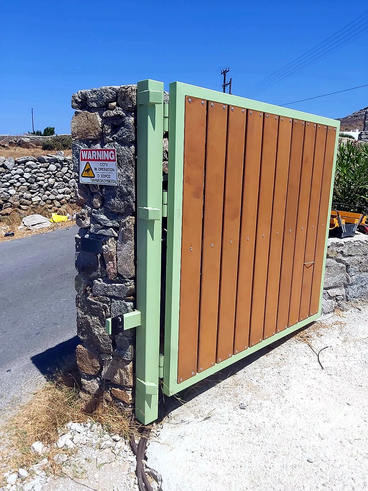 Αυλόπορτες — Mykonos Ironworks